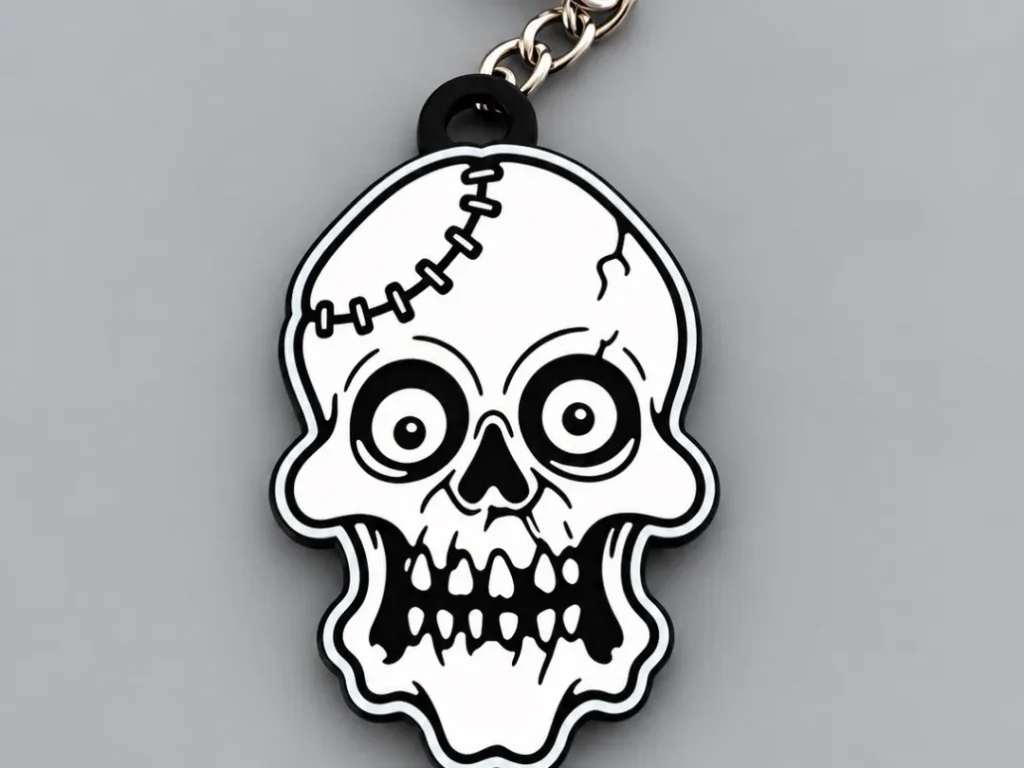 Skull Keychain