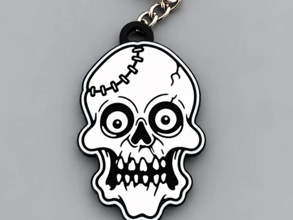 Skull Keychain &mdash; Puni Labs product photo