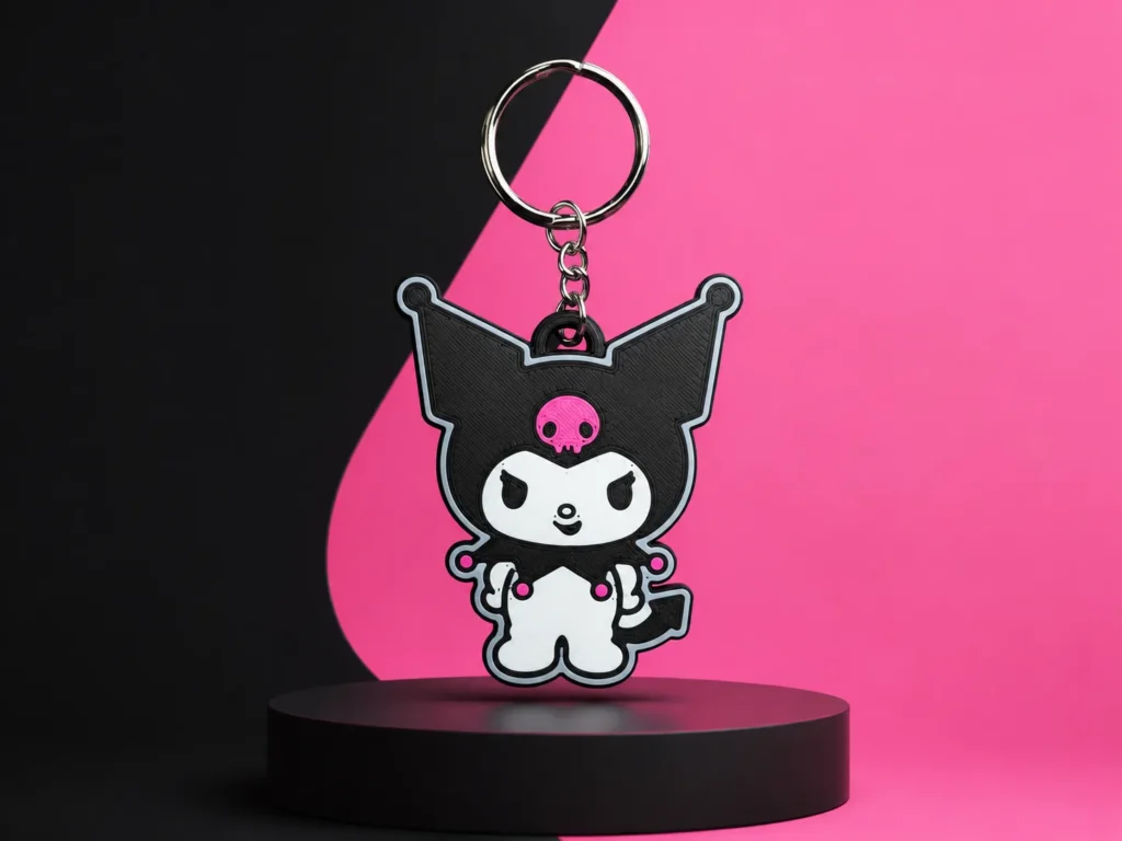 Kuromi keychain
