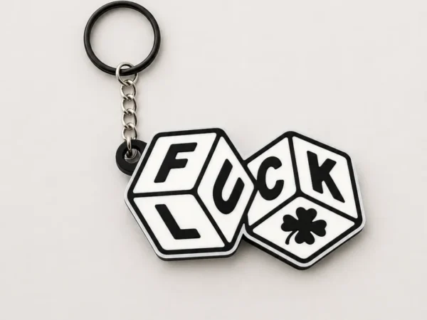 Good Luck keychain — Puni Labs product photo