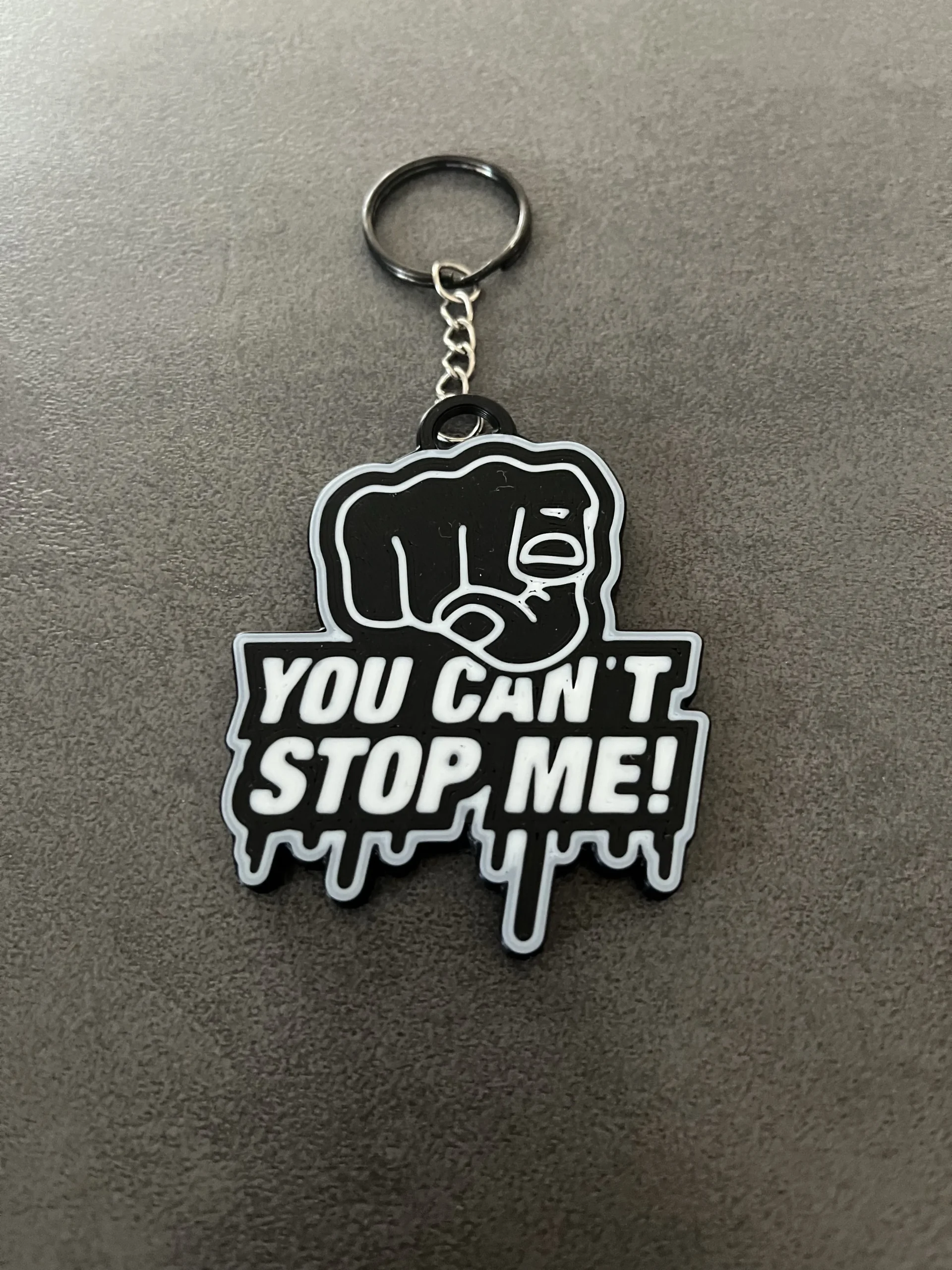 You Can't Stop Me Keychain &mdash; Puni Labs product photo