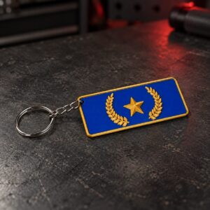 Gold Nova I CS:GO keychain with metal ring &mdash; Puni Labs