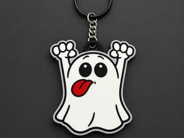 adorable ghost keychain — Puni Labs product photo