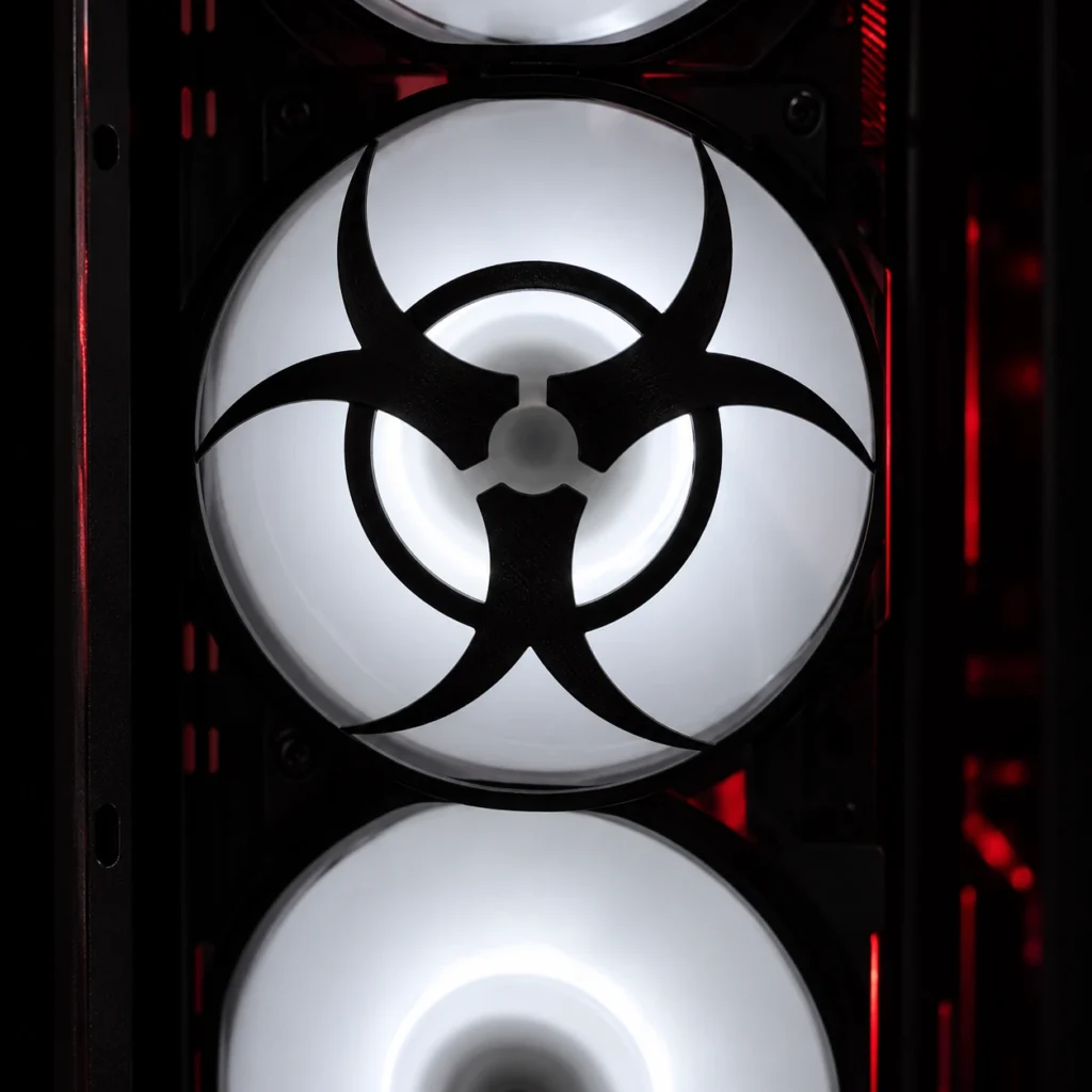 Biohazard 120 mm Fan Cover