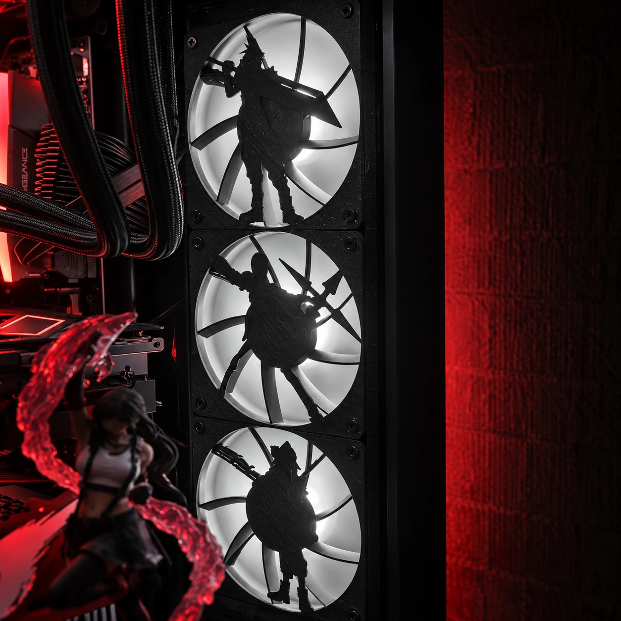 Final Fantasy VII 120 mm Fan Grille Set &mdash; Puni Labs