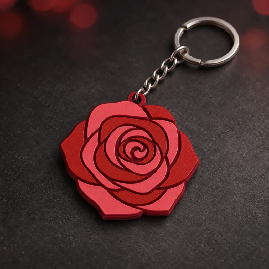 Pink NFC Keychain