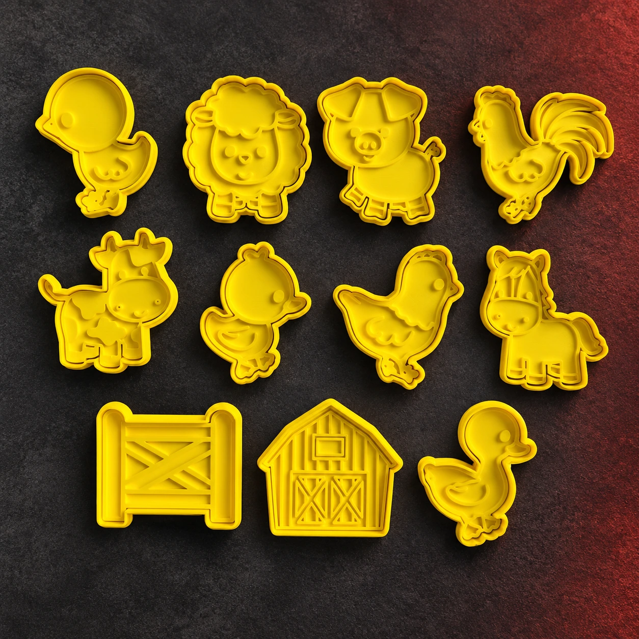 Farm Cookie Cutters &mdash; Puni Labs