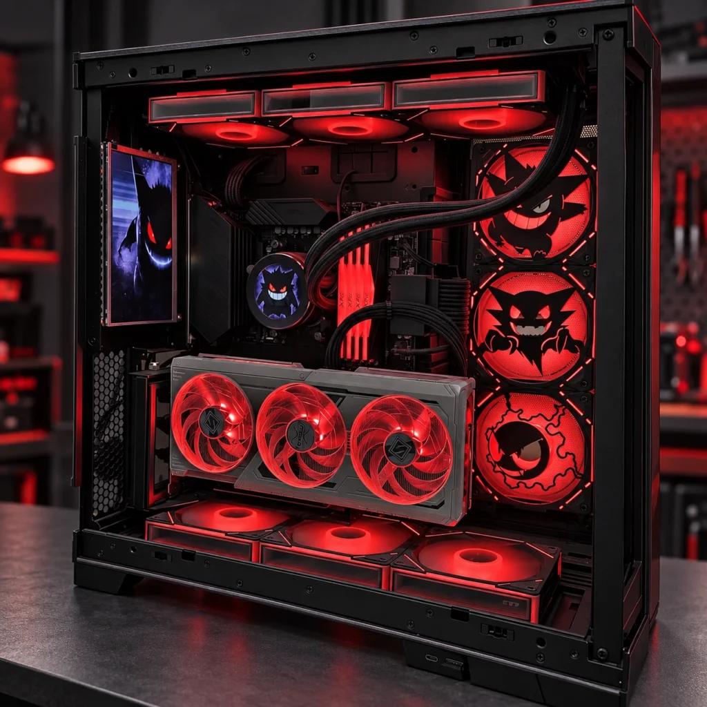 Gengar, Haunter & Gastly 120 mm Fan Cover Set