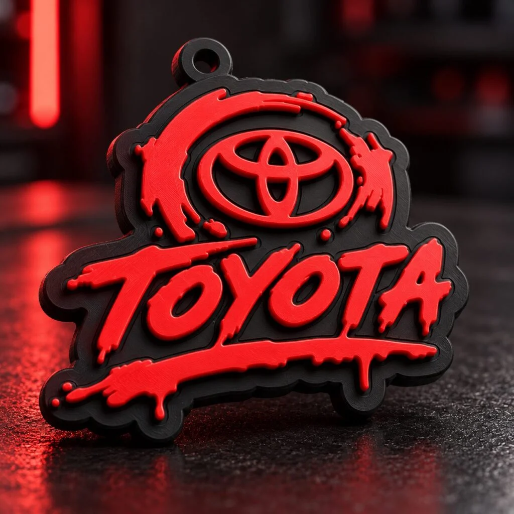 Toyota Graffiti Keychain